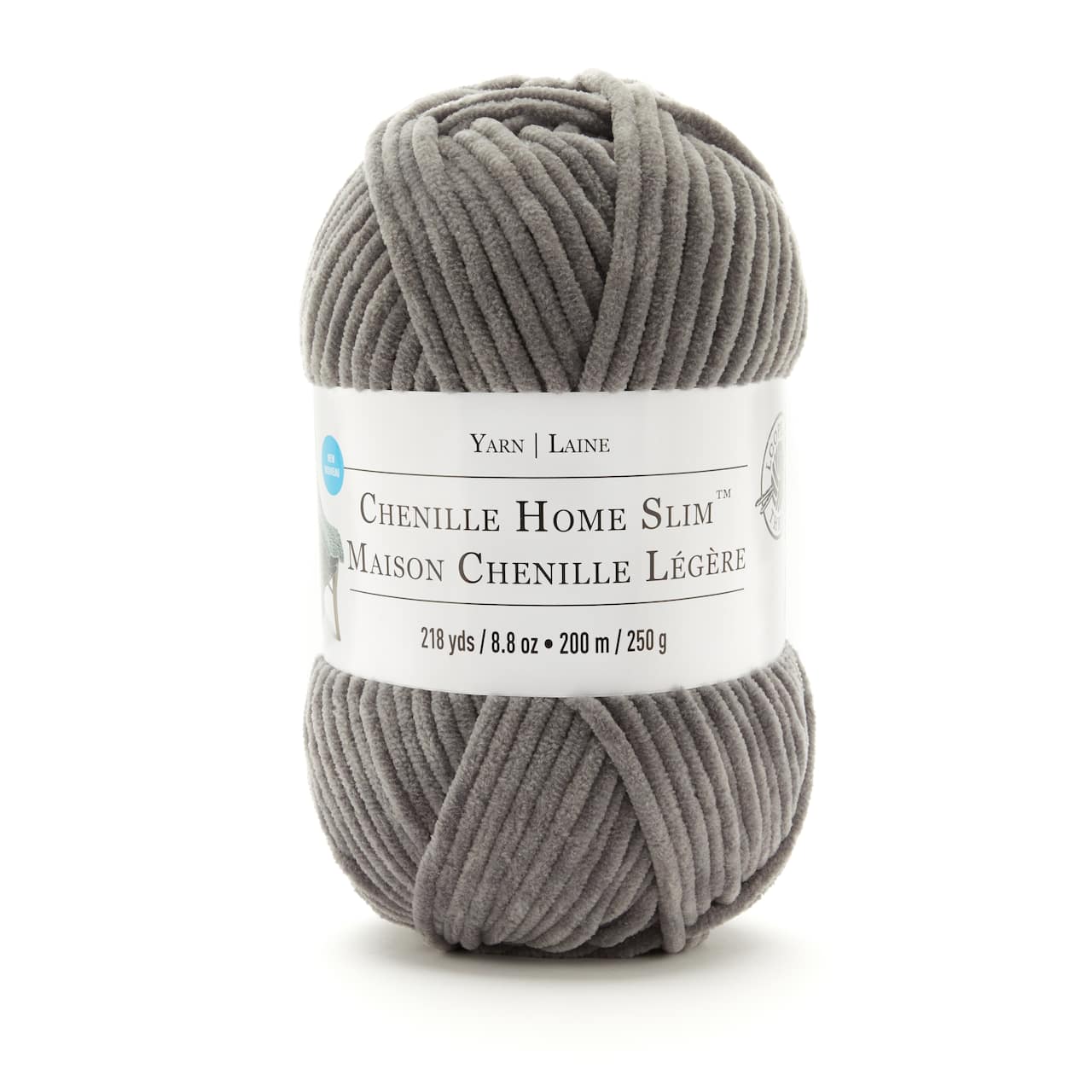 Chenille Home Slim&#x2122; Solid Yarn by Loops &#x26; Threads&#xAE;